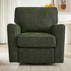 Sillón giratorio de barril con apoyabrazos 360