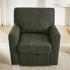 Sillón giratorio de barril con apoyabrazos 360