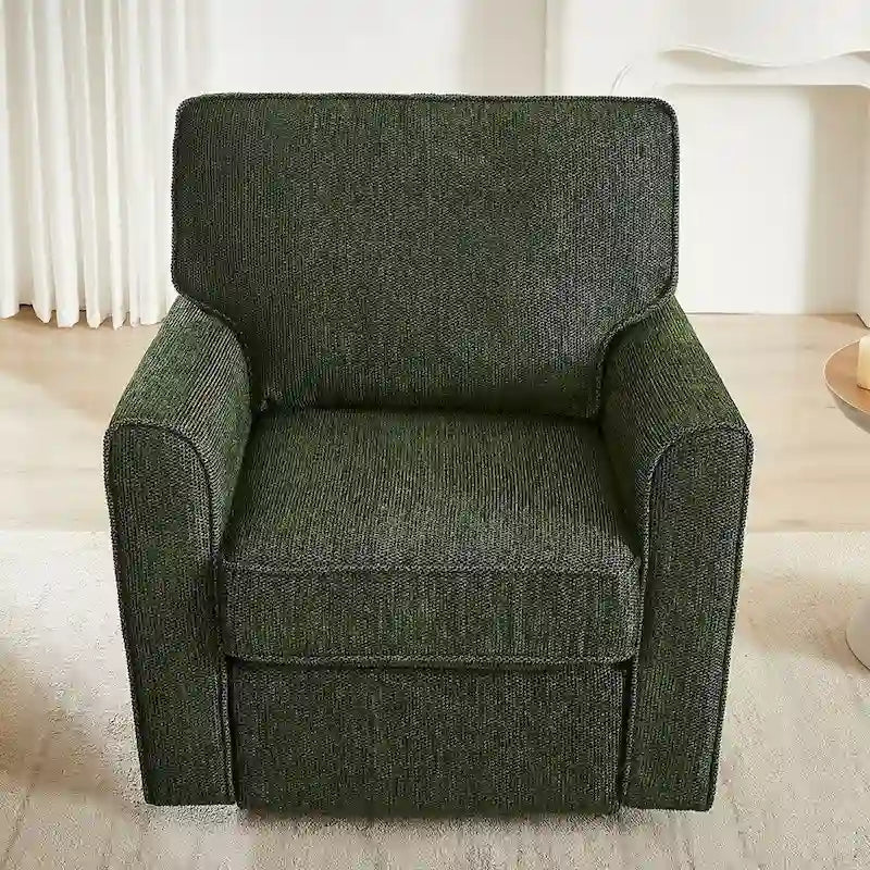 Sillón giratorio de barril con apoyabrazos 360