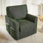 Sillón giratorio de barril con apoyabrazos 360
