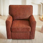 Sillón giratorio de barril con apoyabrazos 360