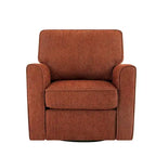Sillón giratorio de barril con apoyabrazos 360