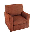 Sillón giratorio de barril con apoyabrazos 360