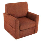 Sillón giratorio de barril con apoyabrazos 360