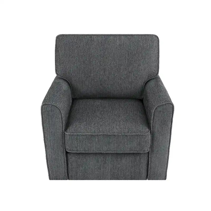 Sillón giratorio de barril con apoyabrazos 360