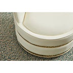 Sillón giratorio, sillón decorativo giratorio 360, sillón club de piel sintética tipo barril, sillón individual acolchado