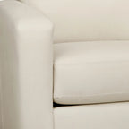 Sofá y sillón de cuero flor italiano