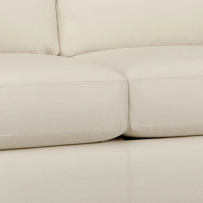 Sofá y sillón de cuero flor italiano