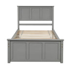Cama plataforma doble con cama nido