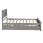 Cama plataforma doble con cama nido