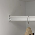 Armario Armoire Laca Blanca Madera Diseñada para Dormitorio