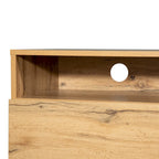 Mueble Moderno para TV de 80" con Doble Espacio de Almacenamiento