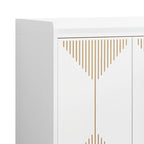 Alacena de cocina de 55 pulgadas con almacenamiento, aparador, mesa de bufé con puertas