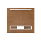 Mueble de TV de madera industrializada de 2 estantes y 70 pulgadas para televisores de pantalla plana