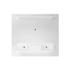 Mueble de TV de madera industrializada de 2 estantes y 70 pulgadas para televisores de pantalla plana