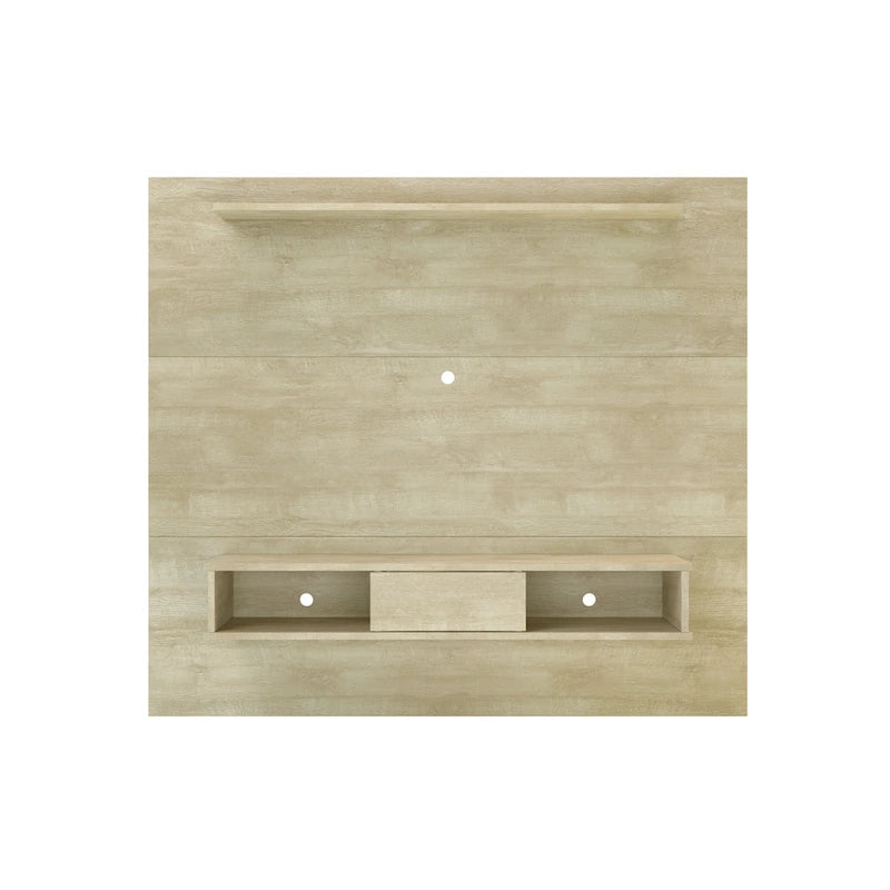 Mueble de TV de madera industrializada de 2 estantes y 70 pulgadas para televisores de pantalla plana