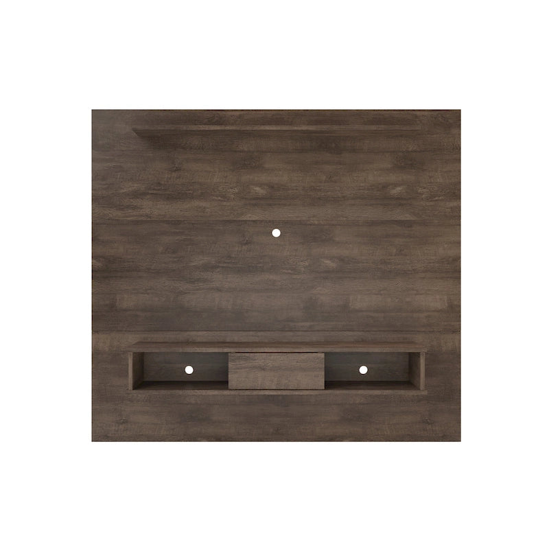 Mueble de TV de madera industrializada de 2 estantes y 70 pulgadas para televisores de pantalla plana