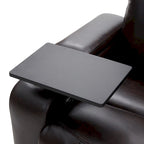 Sillón reclinable eléctrico con portavasos y mesa giratoria
