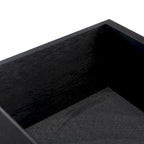 Mesa consola de 2 cajones con estante inferior abierto