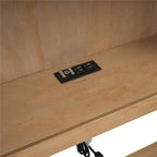 Cama nido individual con cama extraíble, armarios de almacenamiento y puertos USB