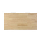 Carro de cocina moderno con 2 cajones, 2 estantes y ruedas con freno