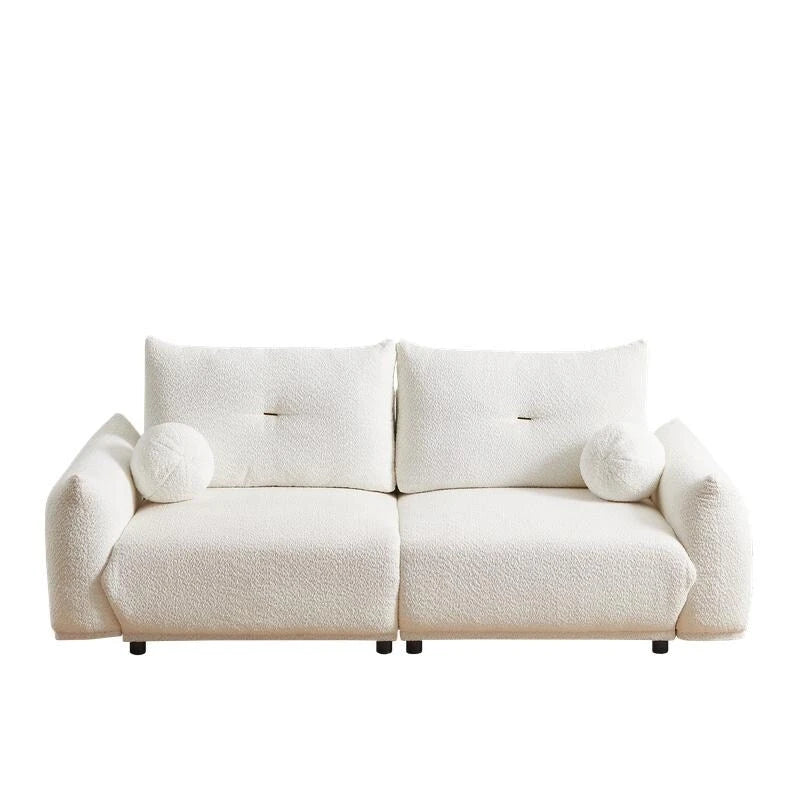 90 cómodos sofás con 2 cojines y 2 almohadas esféricas