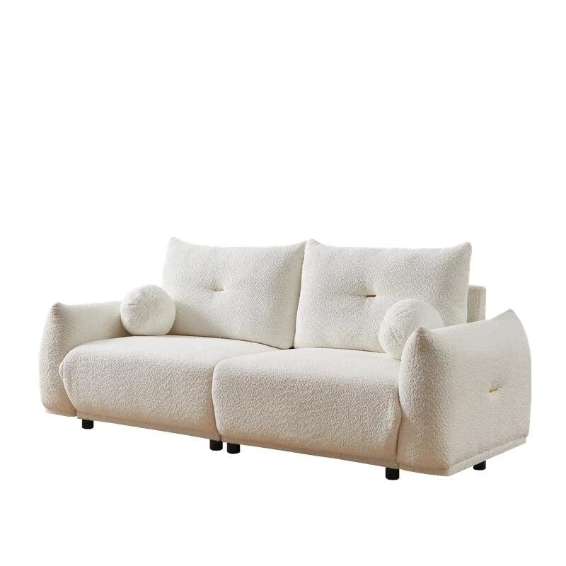 90 cómodos sofás con 2 cojines y 2 almohadas esféricas