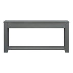 Mesa consola/Mesa de sofá con cajones de almacenamiento y estante inferior para entrada/pasillo