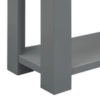 Mesa consola/Mesa de sofá con cajones de almacenamiento y estante inferior para entrada/pasillo