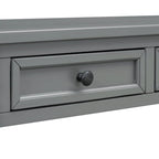 Mesa consola/Mesa de sofá con cajones de almacenamiento y estante inferior para entrada/pasillo