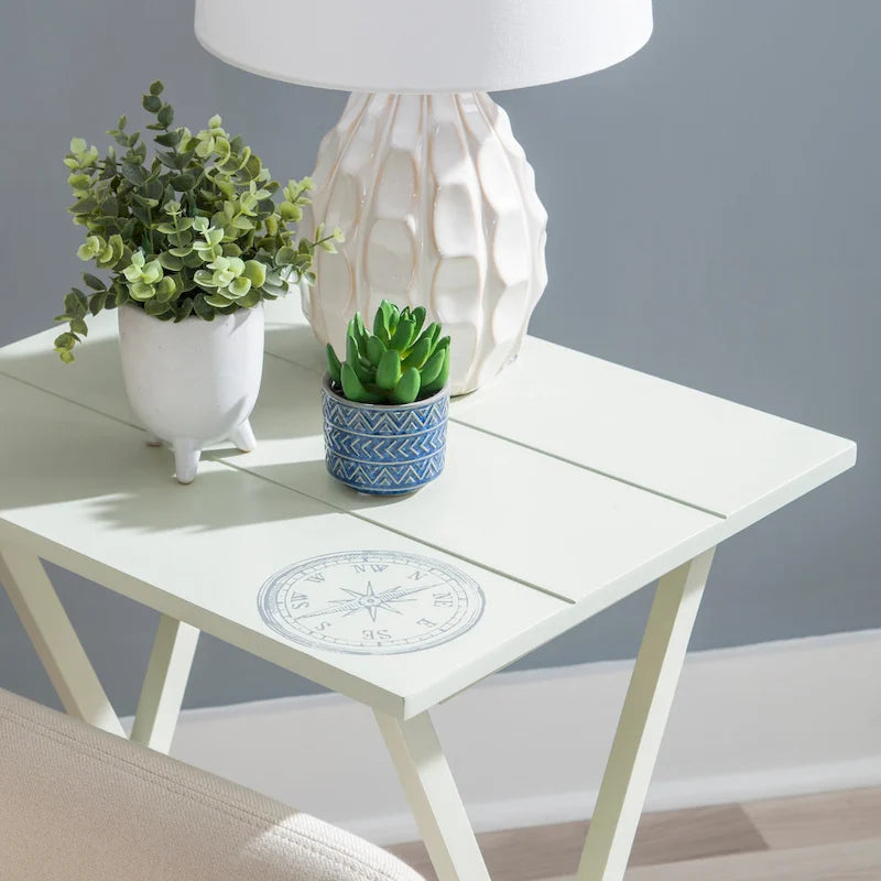 Mesa de TV plegable de 5 piezas con soporte de almacenamiento - Gris claro