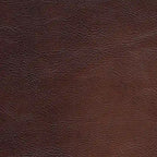 Sofá Chesterfield de cuero flor con capitoné de rombos